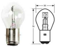 Glühlampe 6 Volt 25W SockelBA20d