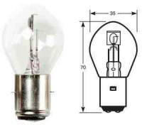 Glühlampe 6 Volt 35W SockelBA20d