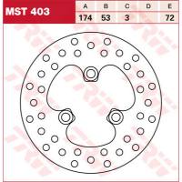 Honda ATC250 Bremsscheibe vorne ...