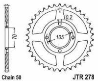 JT Kettenrad Stahl, Teilung 530,...