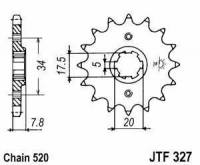 Stahl Kettenritzel 520 Teilung p...