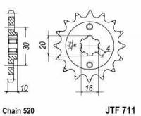 Stahl Kettenritzel 520 Teilung p...