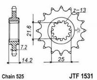 Stahl Kettenritzel 525 Teilung p...