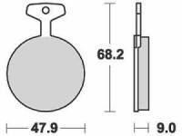 Lucas Bremsbelagsatz MCB044