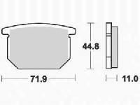 Lucas Bremsbelagsatz MCB501