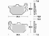 Lucas Bremsbelagsatz MCB520