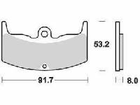 Lucas Bremsbelagsatz MCB526