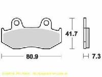 Lucas Bremsbelagsatz MCB534SRM