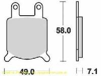 Lucas Bremsbelagsatz MCB536