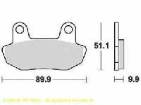 Lucas Bremsbelagsatz MCB537