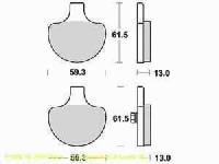 Lucas Bremsbelagsatz MCB548