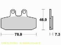 Lucas Bremsbelagsatz MCB557SR