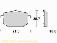 Lucas Bremsbelagsatz MCB568