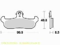 Lucas Bremsbelagsatz MCB579SI