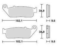 Lucas Bremsbelagsatz MCB599SH