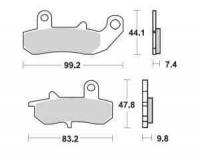 Lucas Bremsbelagsatz MCB612SH