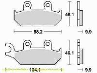 Lucas Bremsbelagsatz MCB627