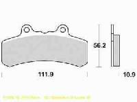 Lucas Bremsbelagsatz MCB635RQ