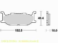 Lucas Bremsbelagsatz MCB640SRM