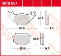 Lucas Bremsbelagsatz MCB657