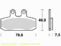 Lucas Bremsbelagsatz MCB673EC