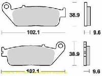 Lucas Bremsbelagsatz MCB677SV