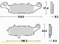 Lucas Bremsbelagsatz MCB681SH