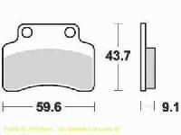 Lucas Bremsbelagsatz MCB694EC