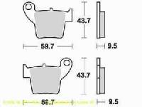 Fantic Honda Bremsbelagsatz MCB7...