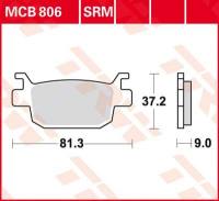 Lucas Bremsbelagsatz MCB806SRM