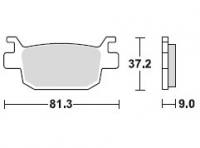 Lucas Bremsbelagsatz MCB806