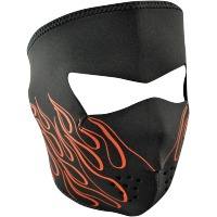 Orange Flame Maske