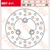 Suzuki LT R 450 Quadracer Bremsscheibe hinten