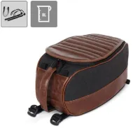 Tankrucksack Braun 8L